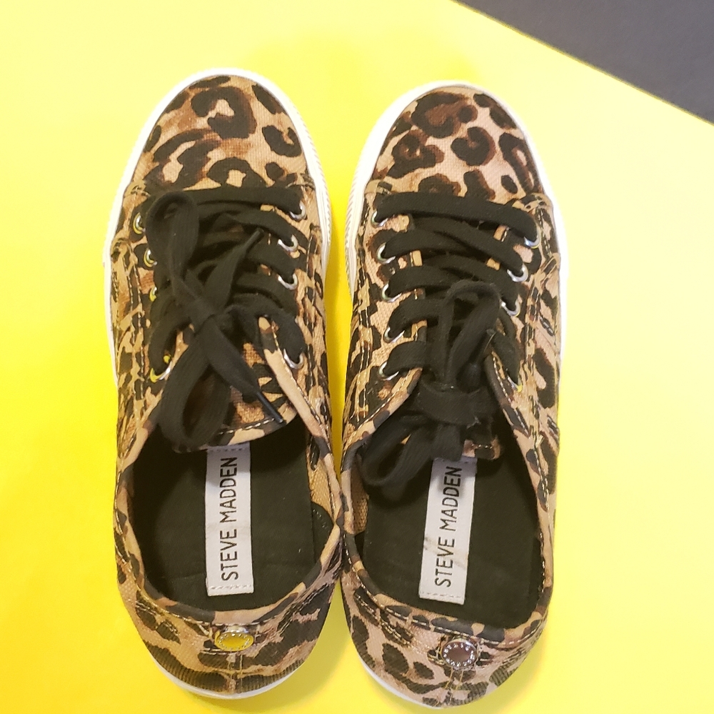 Steve Madden Emmi Leopard Print Platform S - image 5